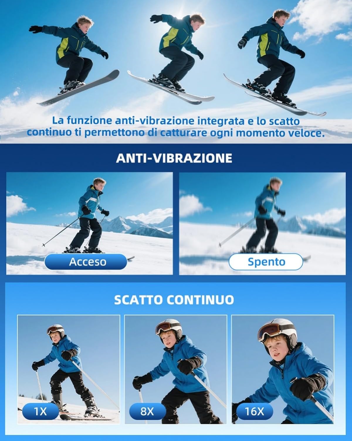 Fotocamera Digitale 4K 48MP con Doppio Schermo, Y5 - immagine 5