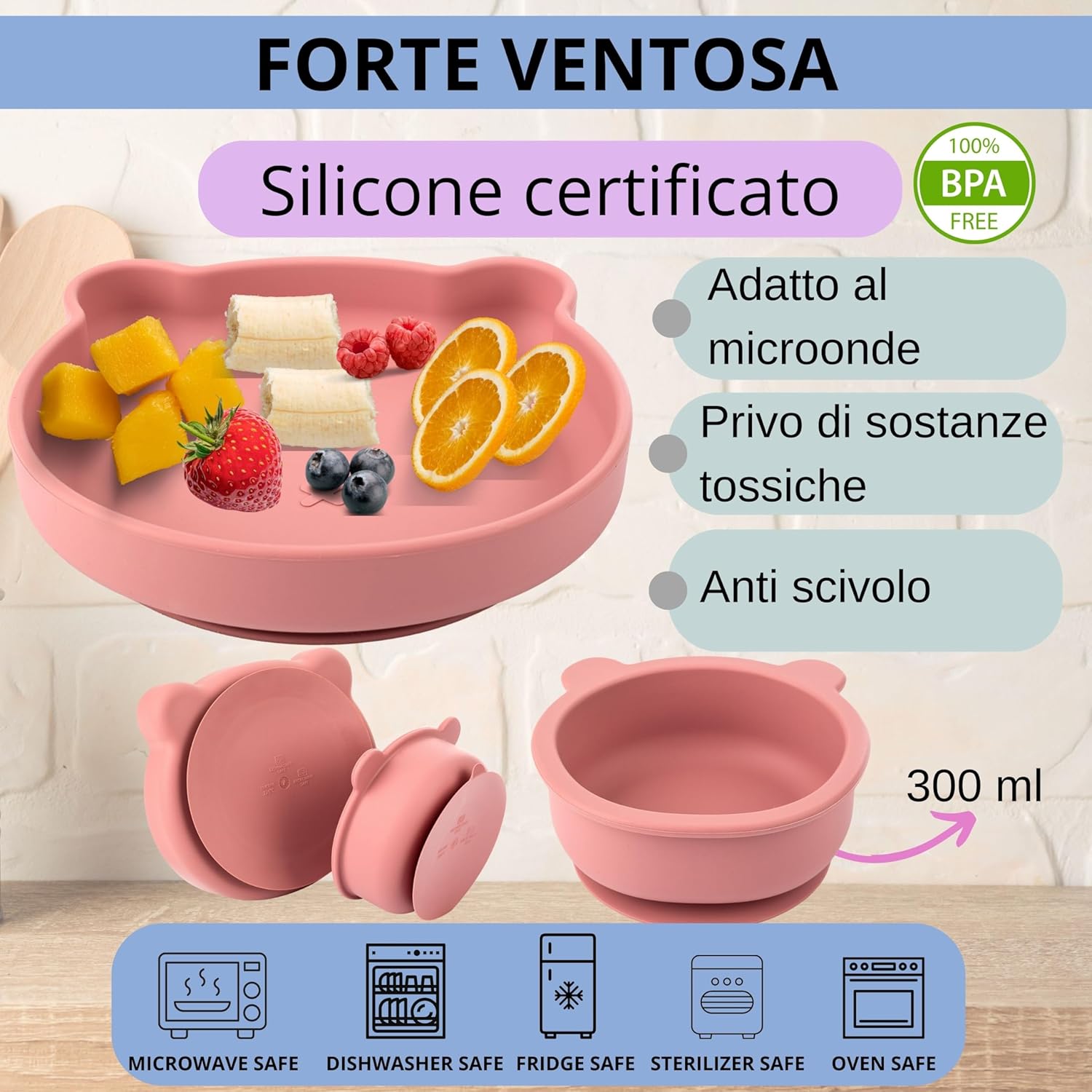 Happydoo Set Pappa Svezzamento 12 Pezzi - immagine 3