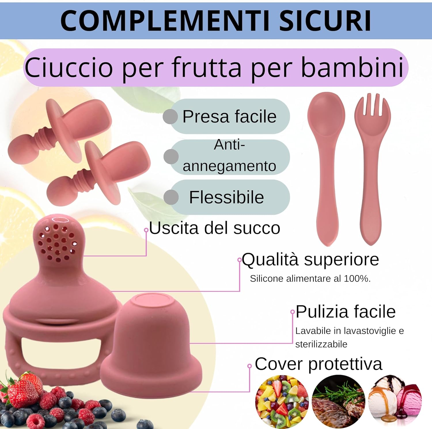 Happydoo Set Pappa Svezzamento 12 Pezzi - immagine 4