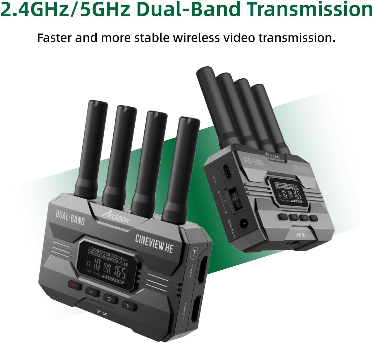 Accsoon CineView HE - Ricevitore HDMI 1080p - immagine 5