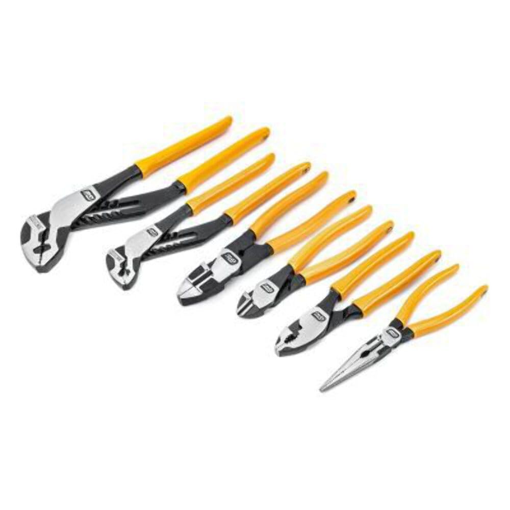 Gearwrench - 6Pc Mixed Dipped Material Plier Set (82204-06)