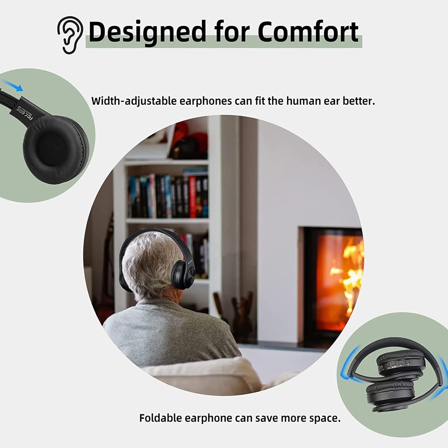 Retekess TA005 Cuffie Wireless per TV con Trasmettitore - immagine 2