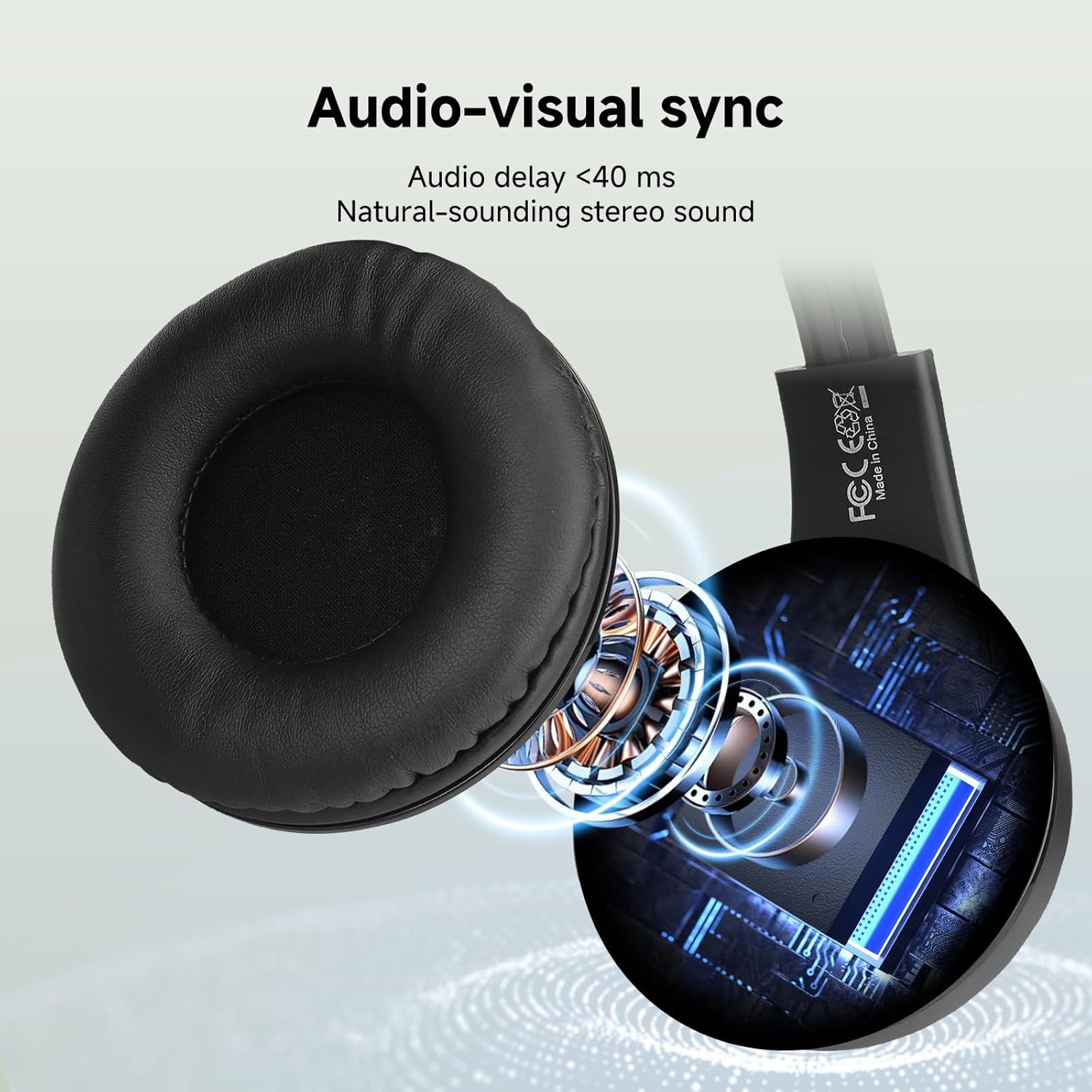 Retekess TA005 Cuffie Wireless per TV con Trasmettitore - immagine 3