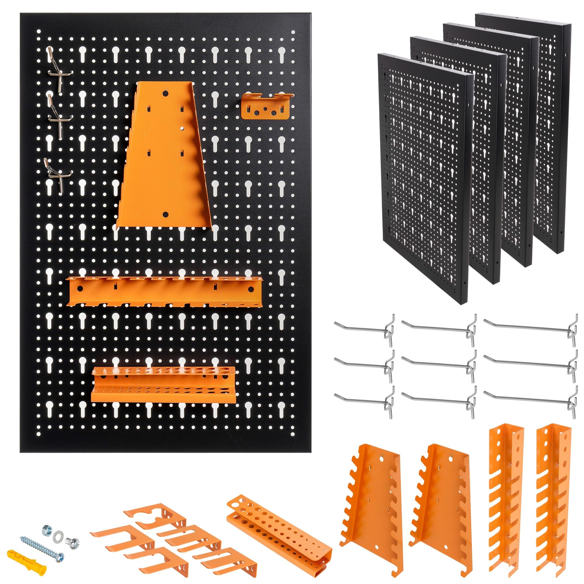 METALLMOBELL - Pannello Porta Attrezzi da Parete 160x60cm