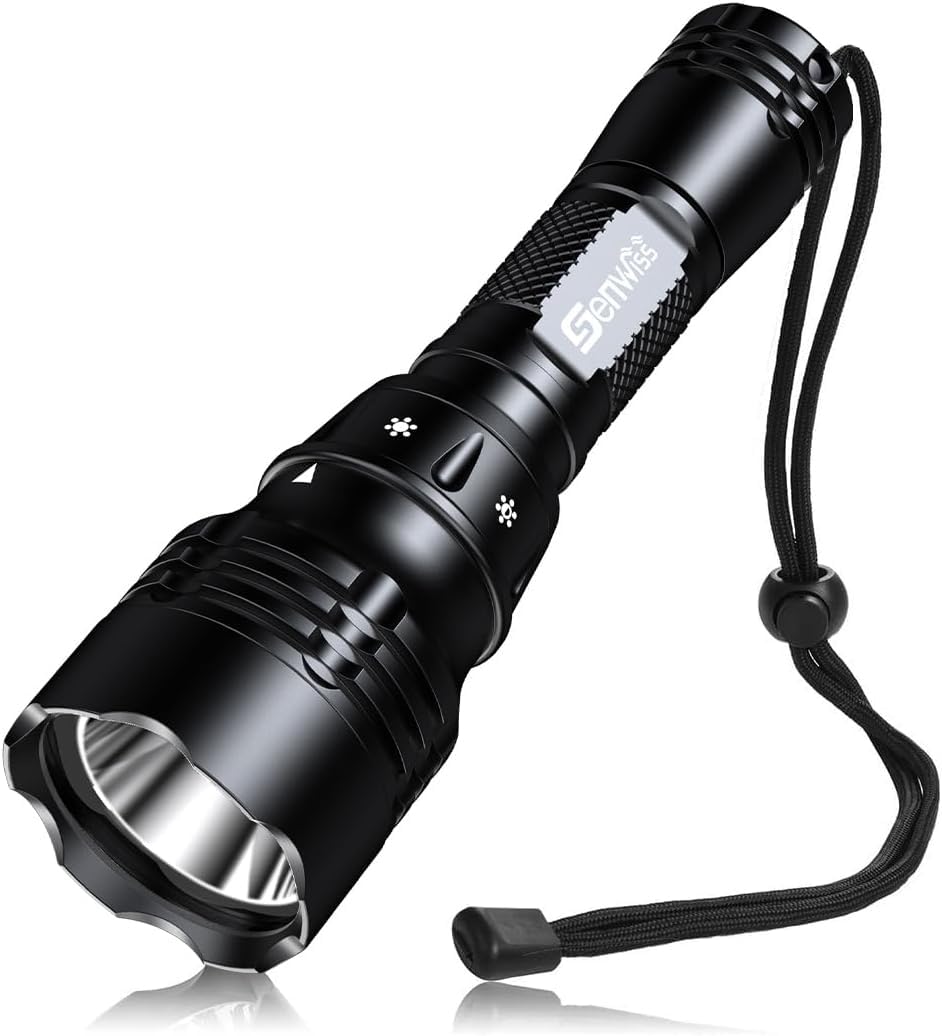Torcia Subacquea Ricaricabile 2000 Lumen 80m