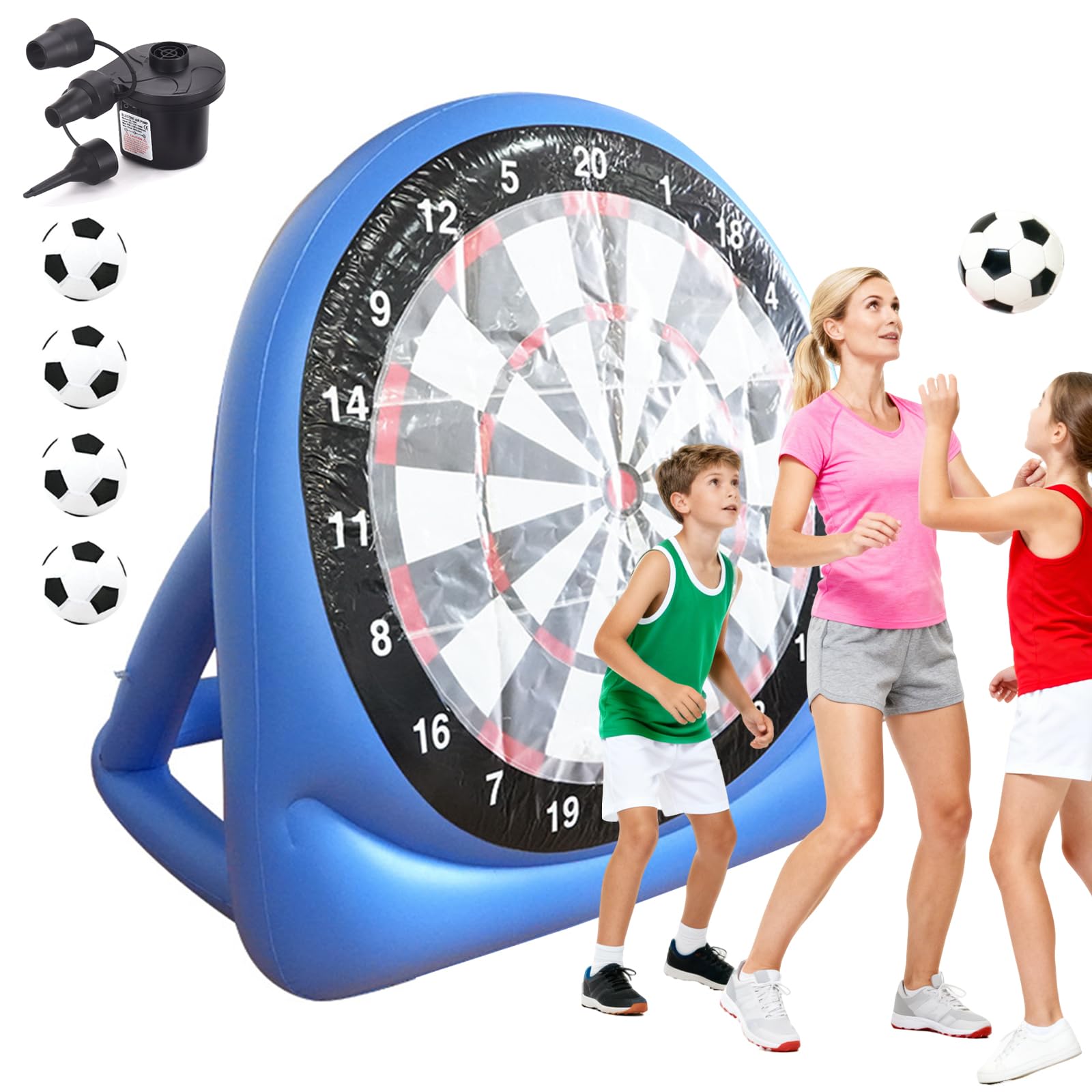 Bersaglio Freccette da Calcio Gonfiabile 150 cm