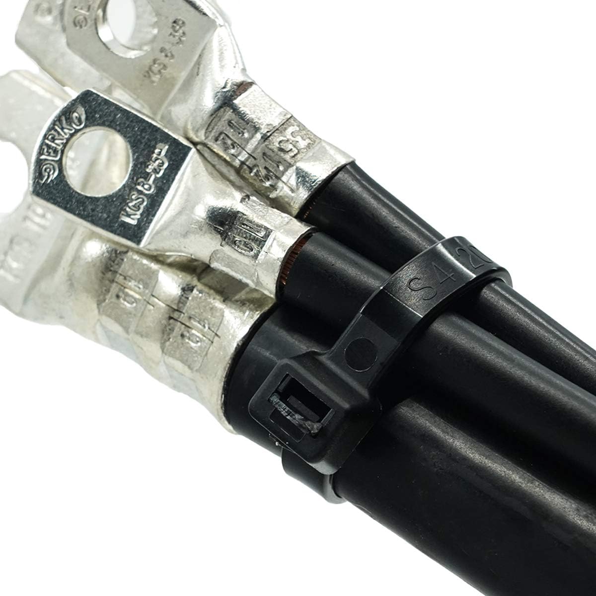 Erko Fascette Plastica Nere 550x9,0mm - 100 Pezzi - immagine 5