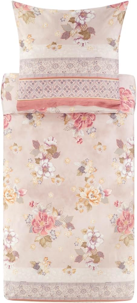 Bassetti Hanami 9329897 - Biancheria Letto Raso Cotone Beige