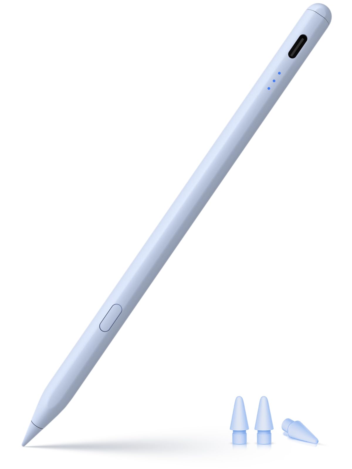Penna per iPad 2018-2025 con Ricarica Rapida, Blu