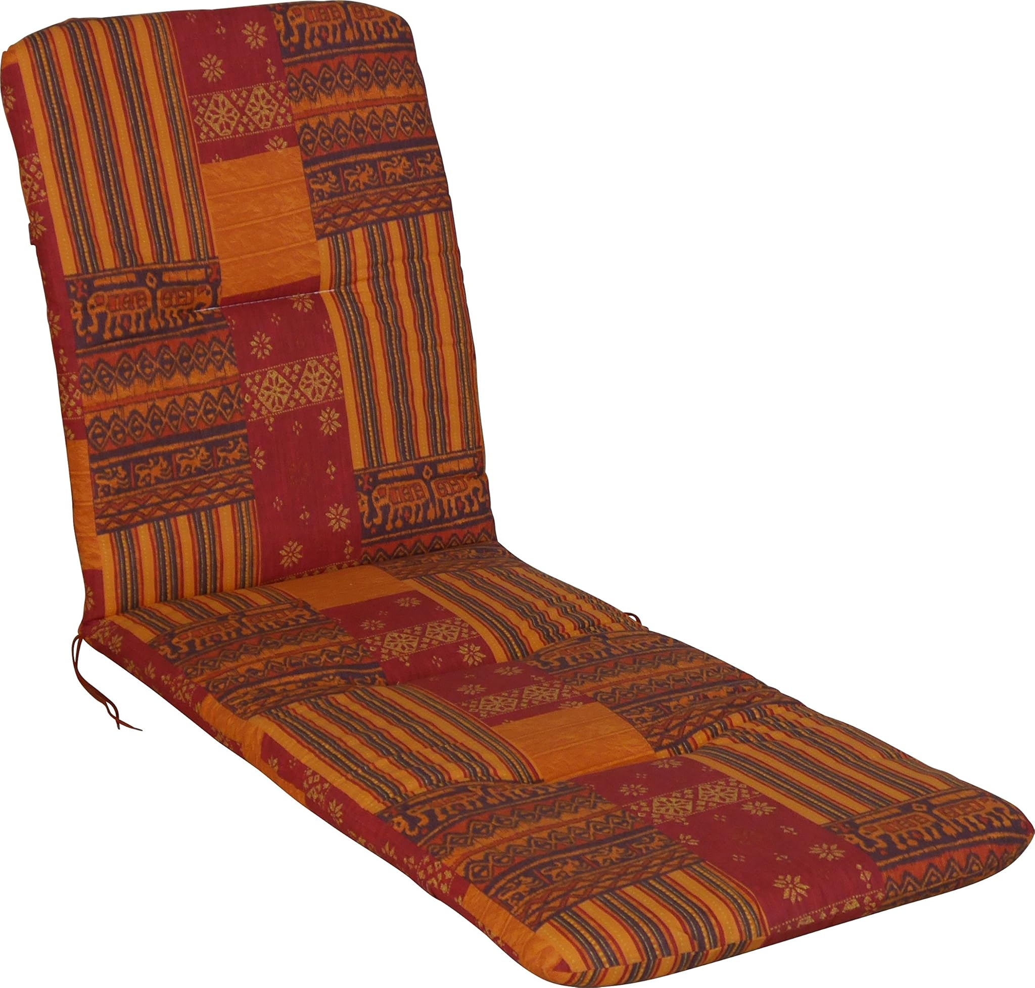 Angerer Cuscino per Sedia 60 x 190 cm, Design Indian Summer (Senza Sedia)
