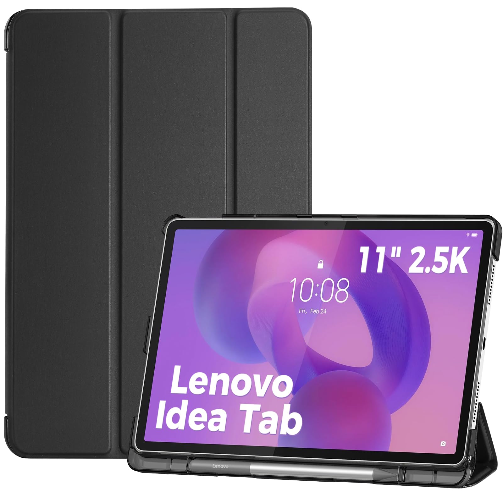 Procase Cover per Lenovo Idea Tab 11 Pollici 2025 - Nera