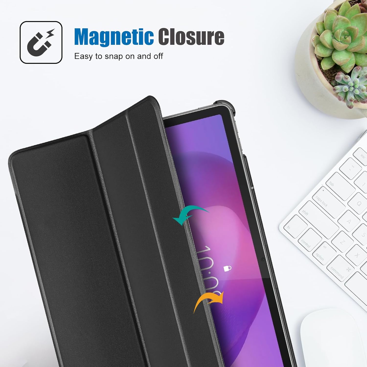 Procase Cover per Lenovo Idea Tab 11 Pollici 2025 - Nera - immagine 7