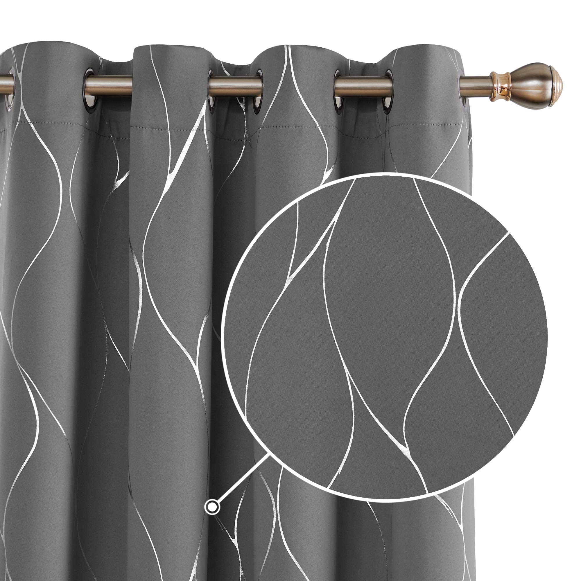 Deconovo Tende Oscuranti Termiche Isolanti 140x240cm