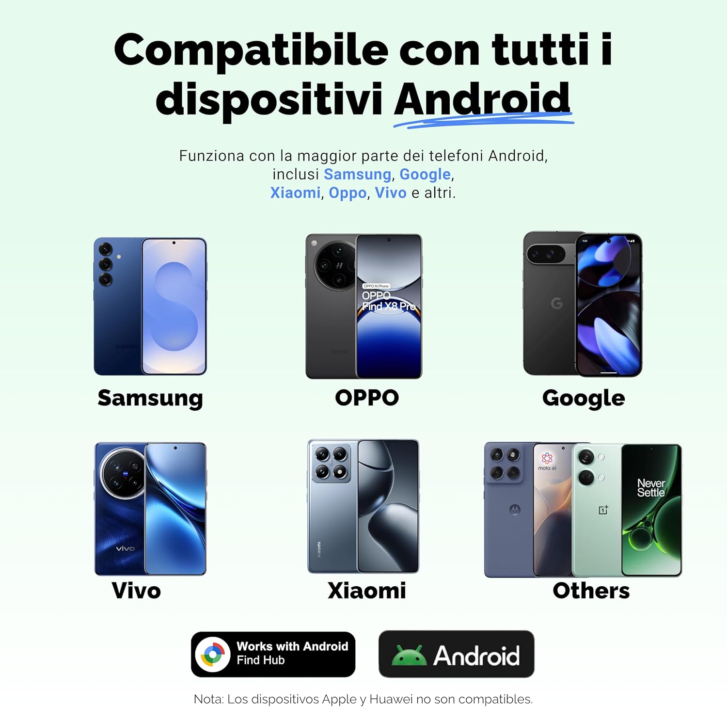 Lifemate Tag per Android 6 Pack - Localizzatore Bluetooth - immagine 3