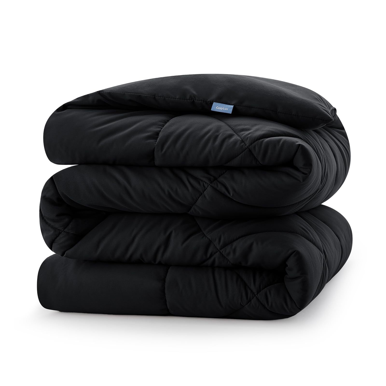 Cozylux Piumino Letto Matrimoniale 4 Stagioni, Nero