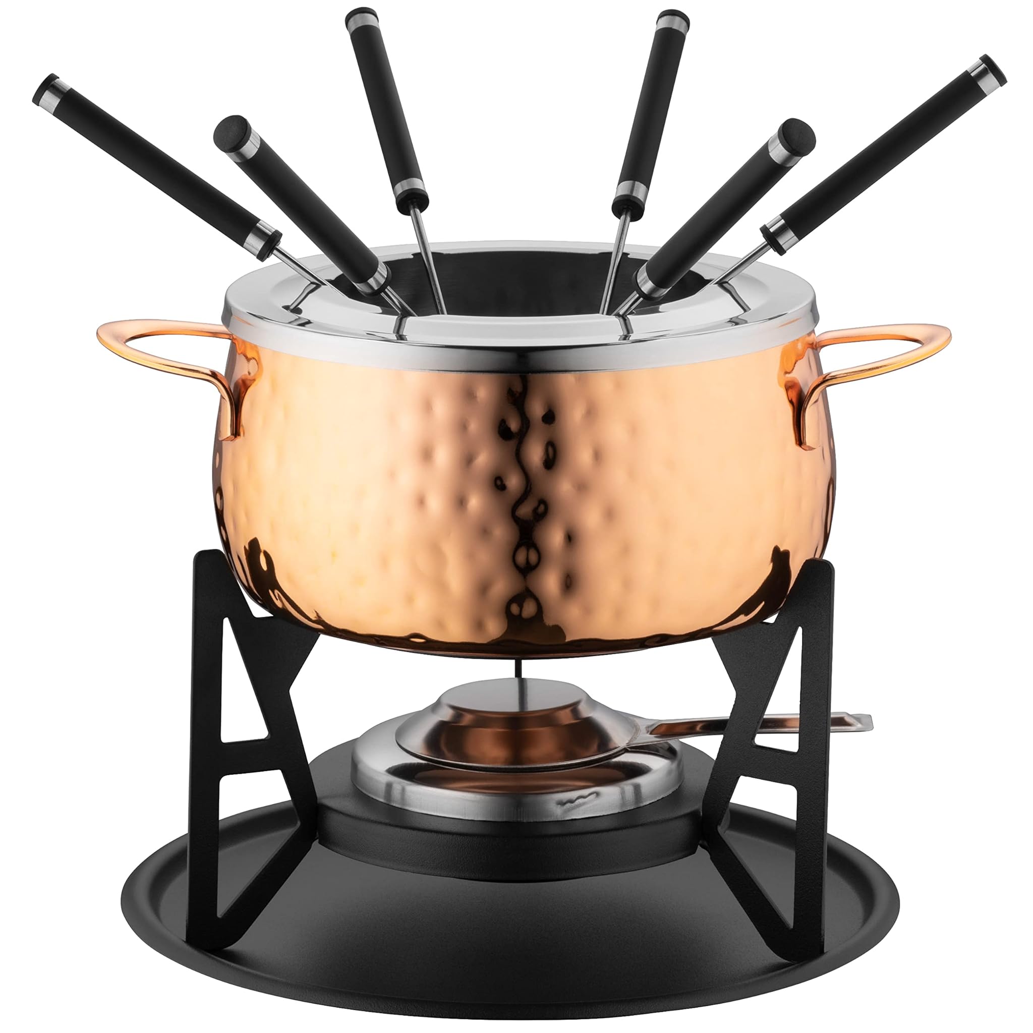 Mäser Set Fonduta Rame 11 Pezzi per 6 Persone