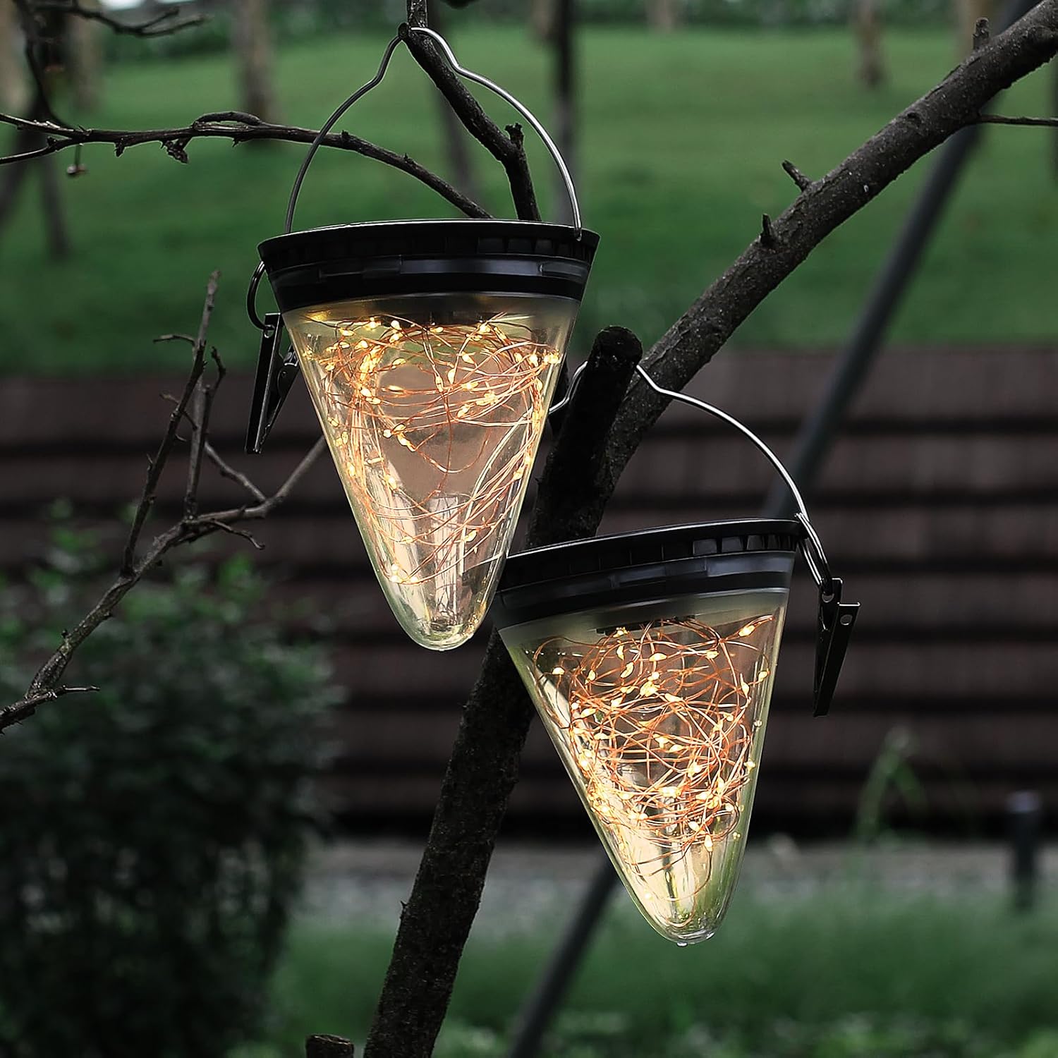 Dawalight Lanterna Solare da Esterno 2 Pezzi 50 Luci - immagine 5