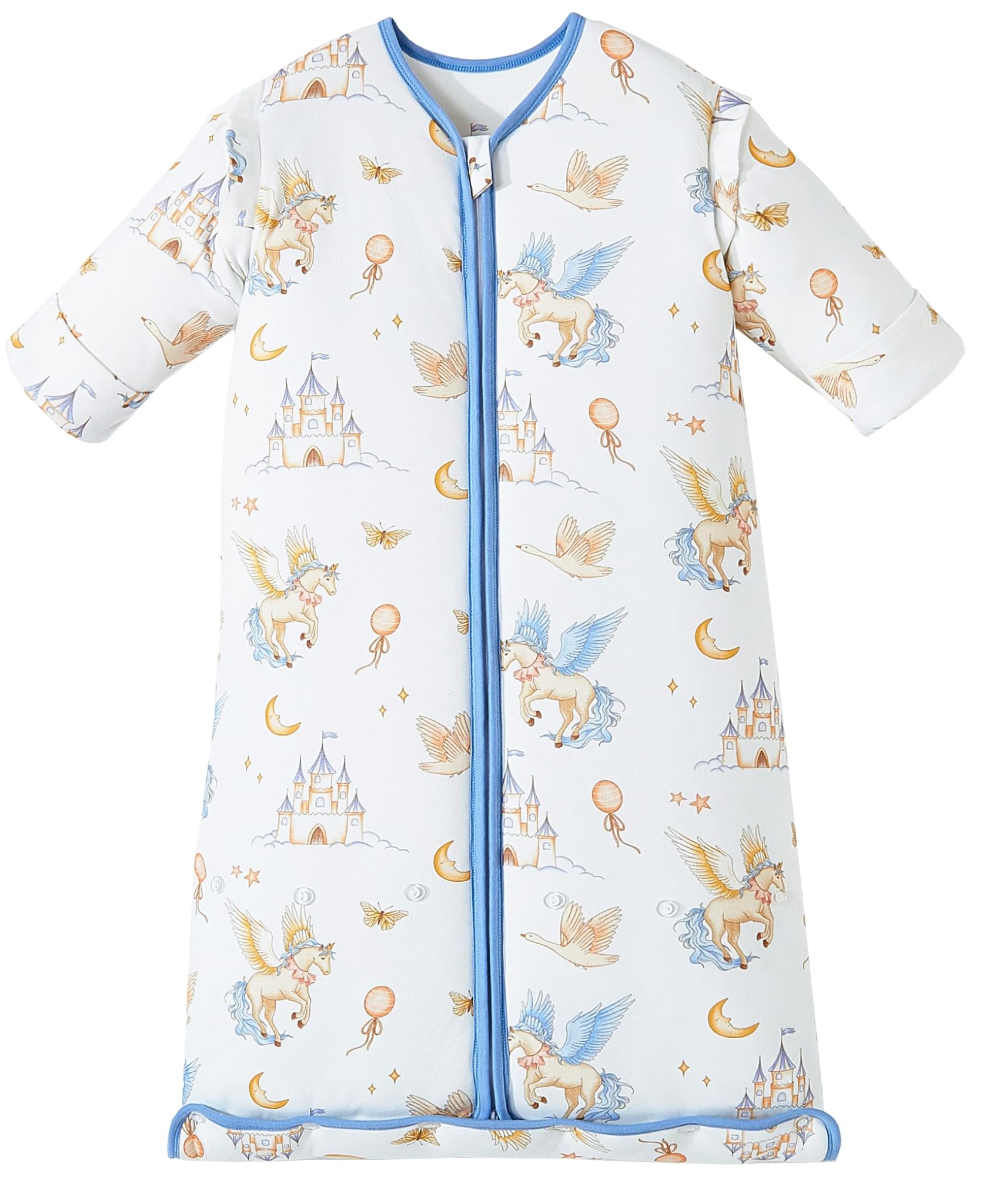 Chilsuessy Sacco a Pelo Bambini con Maniche Staccabili