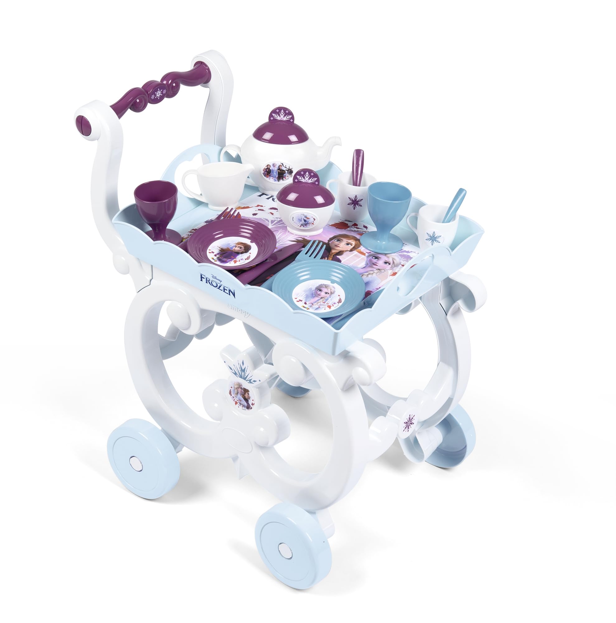 Smoby - Disney Frozen 2 Carrello Da Te con 17 Accessori