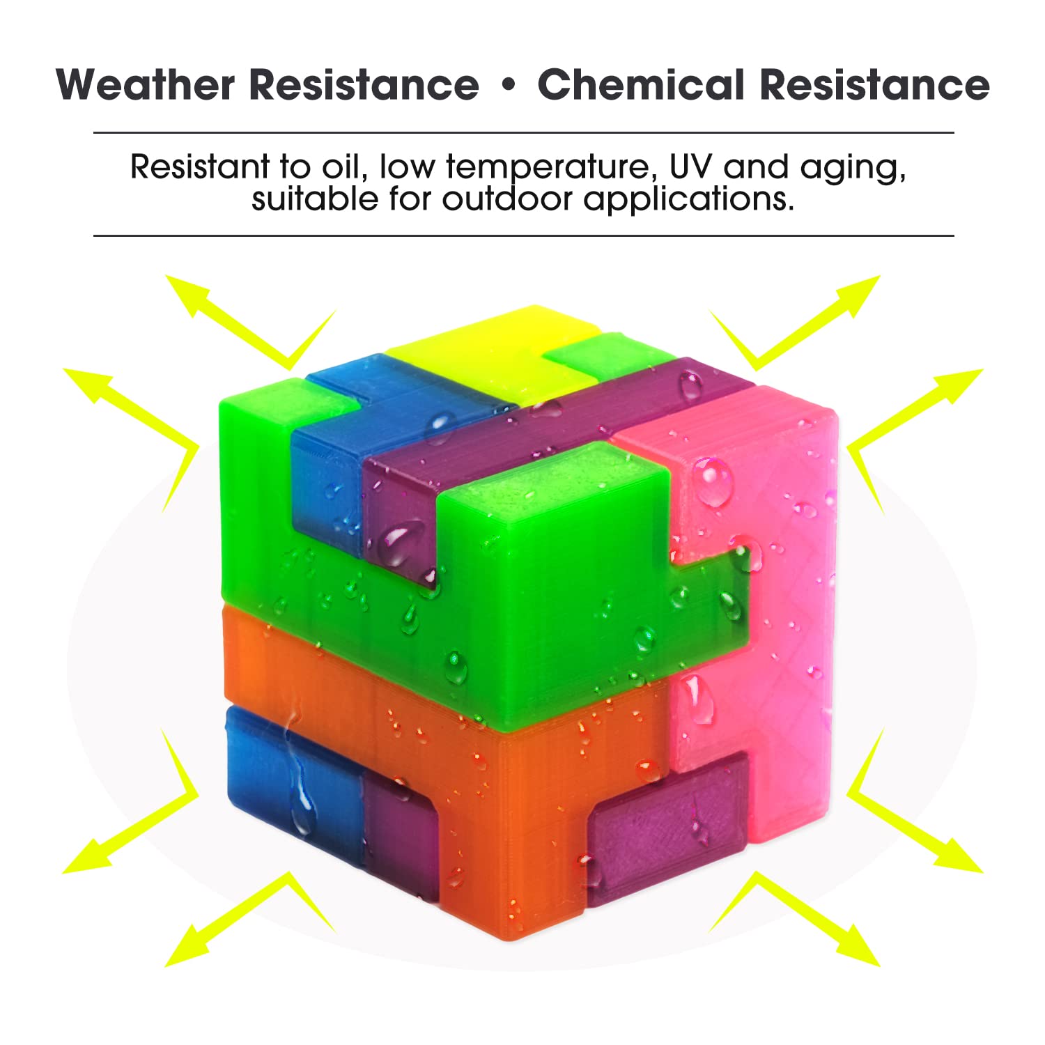 Esun Filamento TPU Flessibile 1.75mm Rosso Trasparente - immagine 5