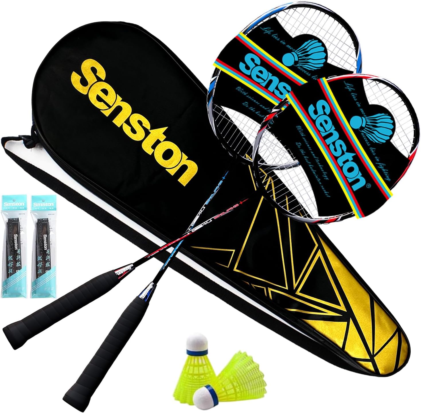 Set Racchette da Badminton per 2 Giocatori - immagine 1