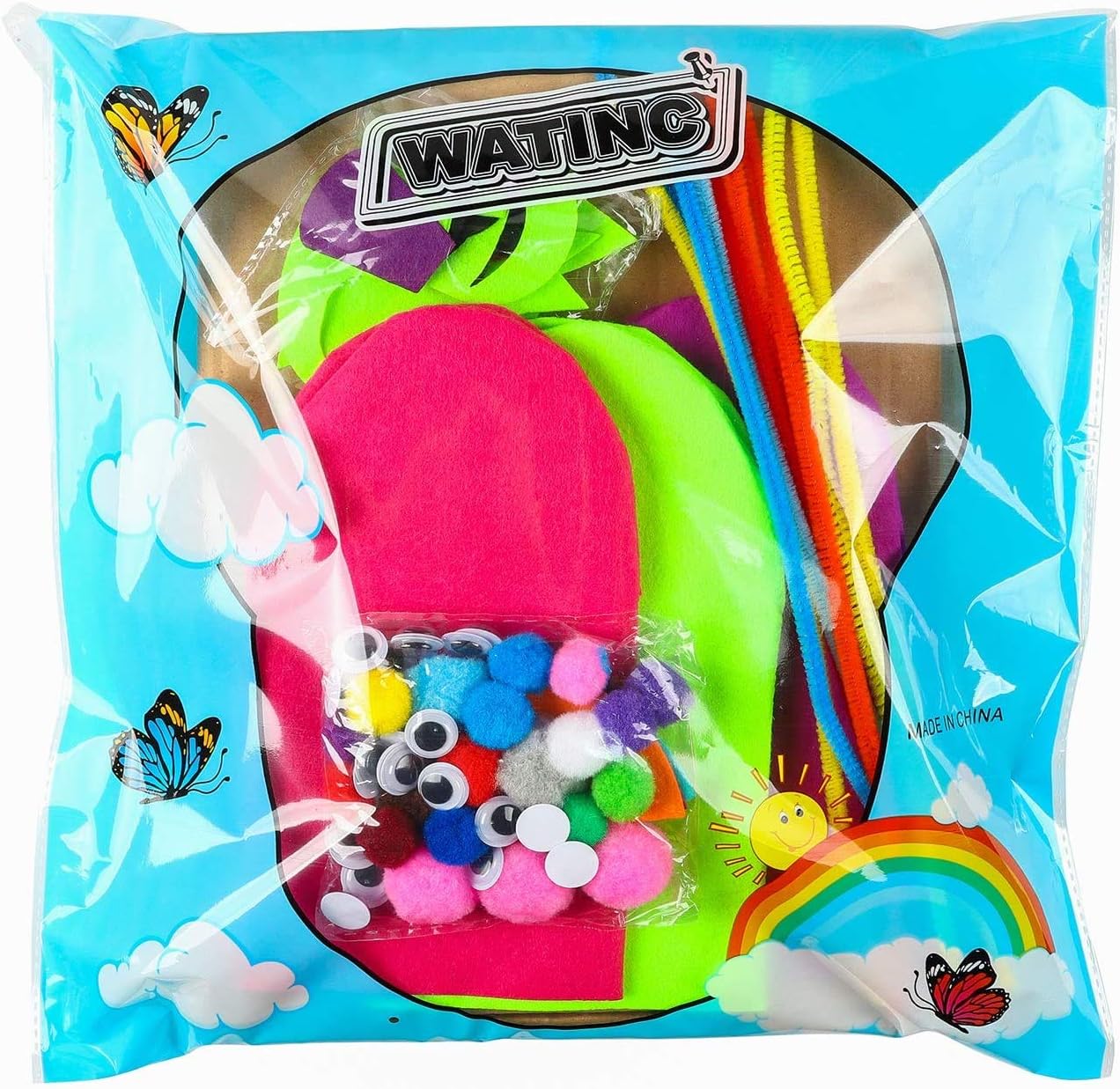Watinc Lavoretti Creativi per Bambini - Burattini in Feltro - immagine 6