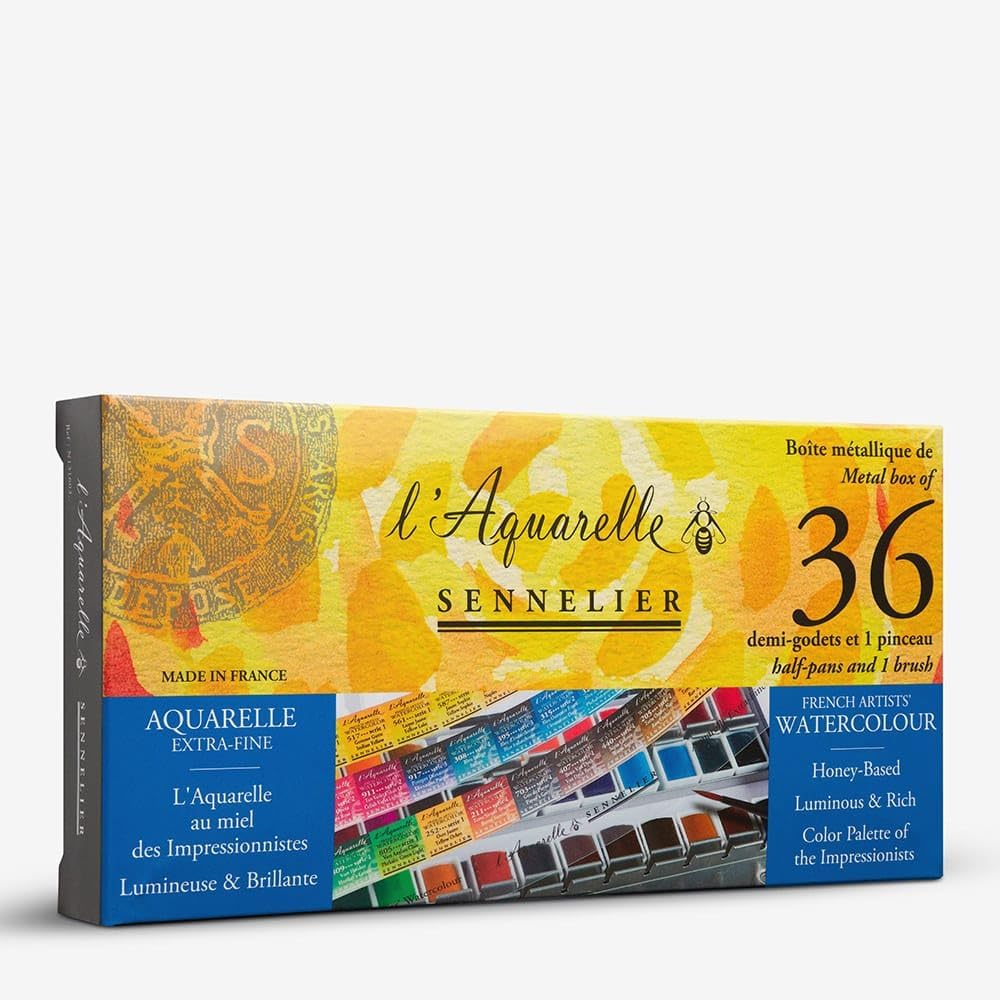 Boîte métal Aquarelle Extra fine 36 Demi - immagine 7