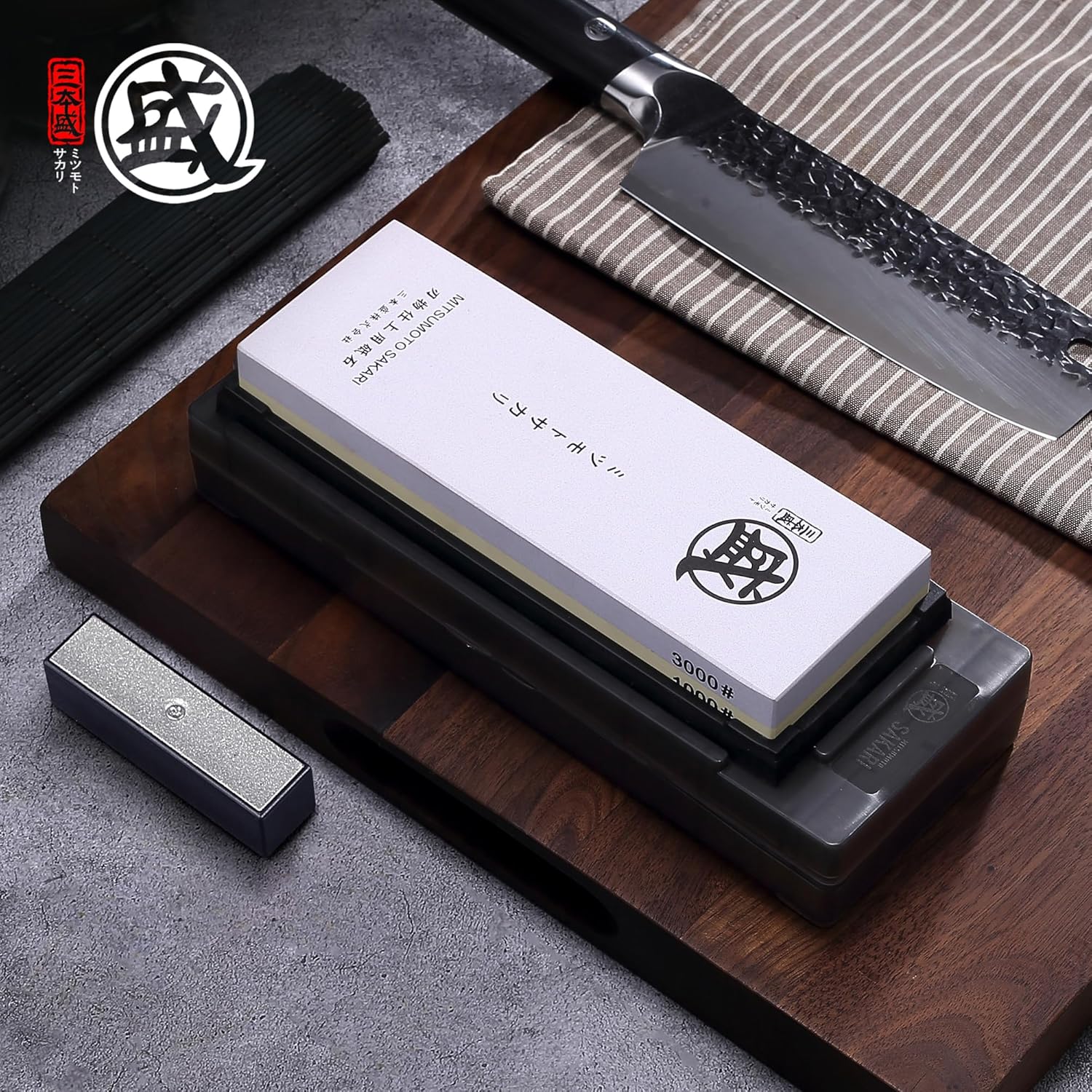 Mitsumoto Sakari Pietra per Affilare 1000/3000 - immagine 2