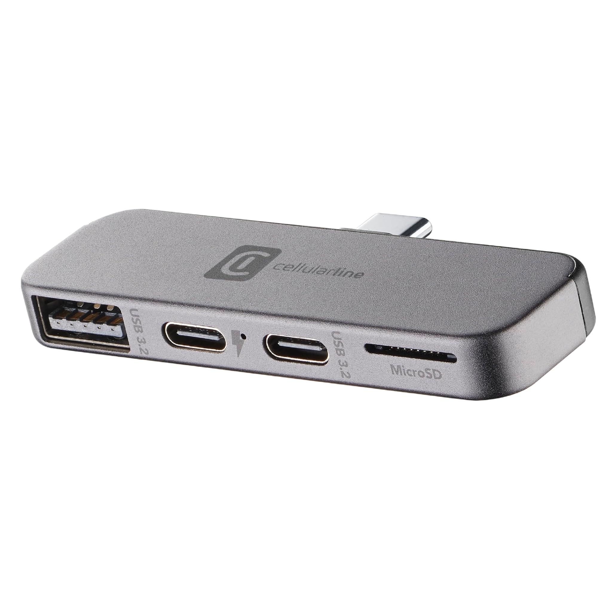 Cellularline SMARTPHONE HUB – Adattatore USB-C 4 Porte