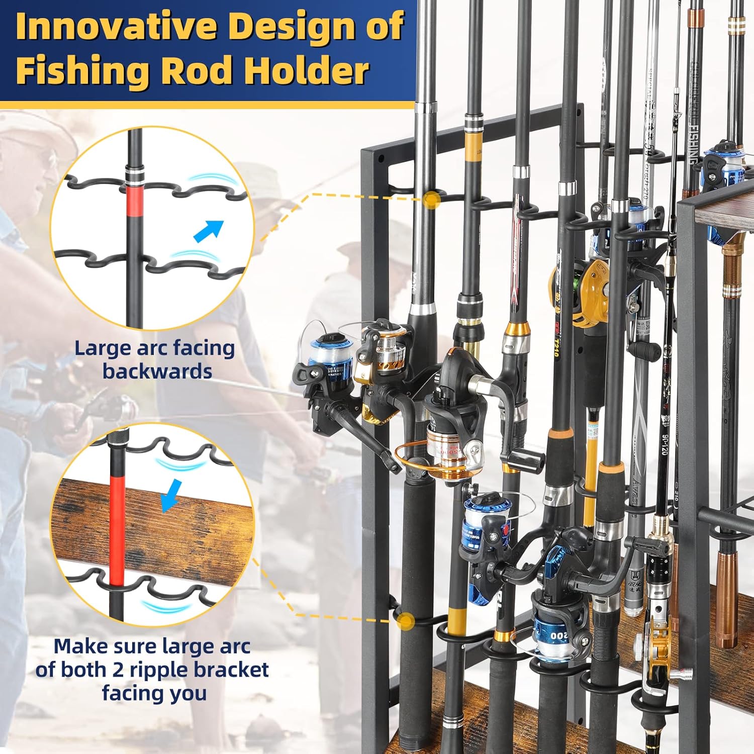 Bikoney Supporto per Canna da Pesca - immagine 5