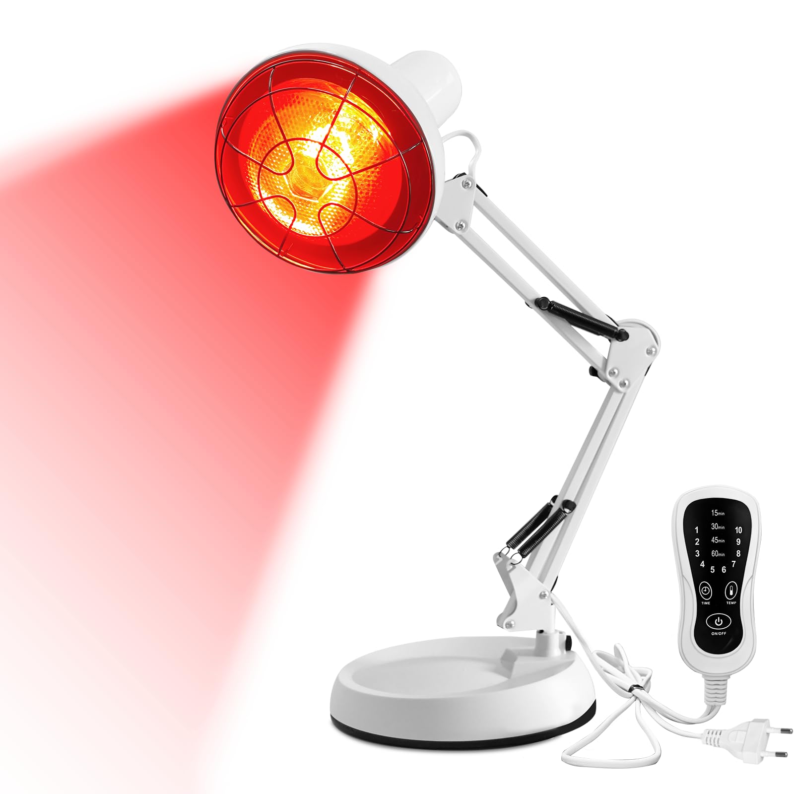 TERVON Lampada Infrarossi 150W con Timer